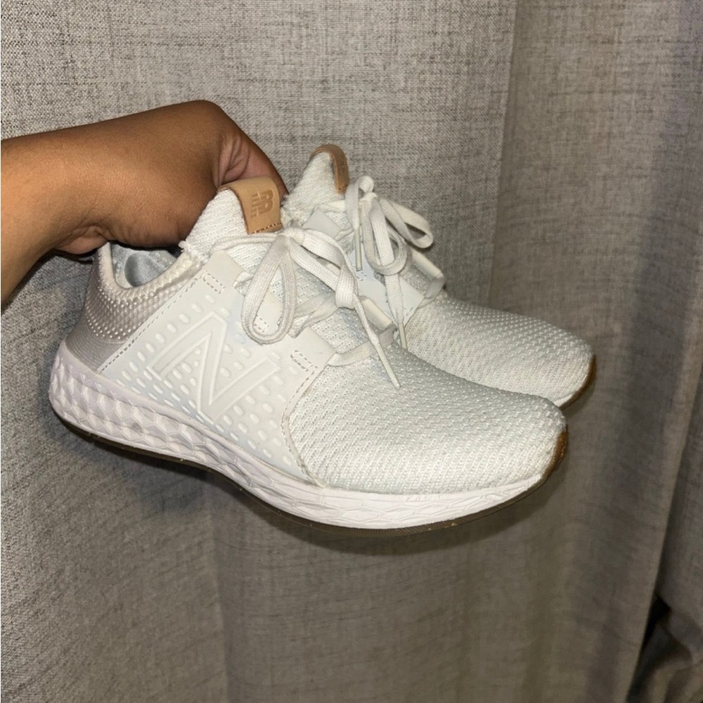 New Balance Women's Cream Sneakers